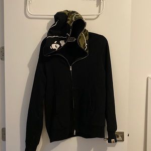 BAPE full zip mens large hoodie